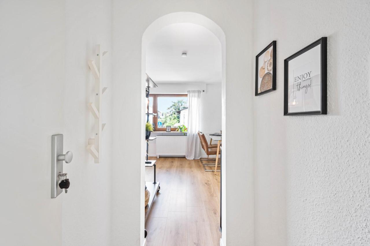 Ruhiges Und Zentrales Apartment In Huettenfeld Lampertheim Eksteriør bilde