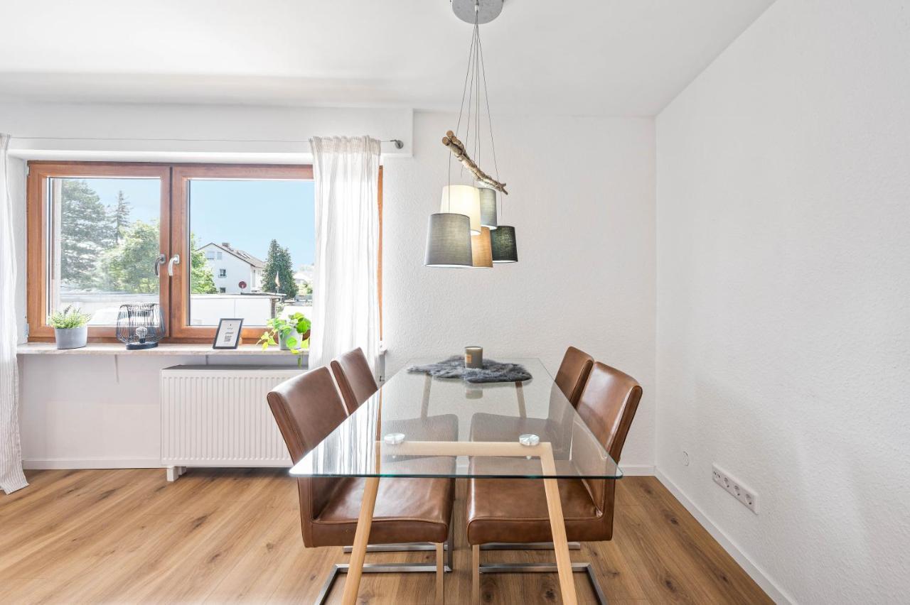 Ruhiges Und Zentrales Apartment In Huettenfeld Lampertheim Eksteriør bilde
