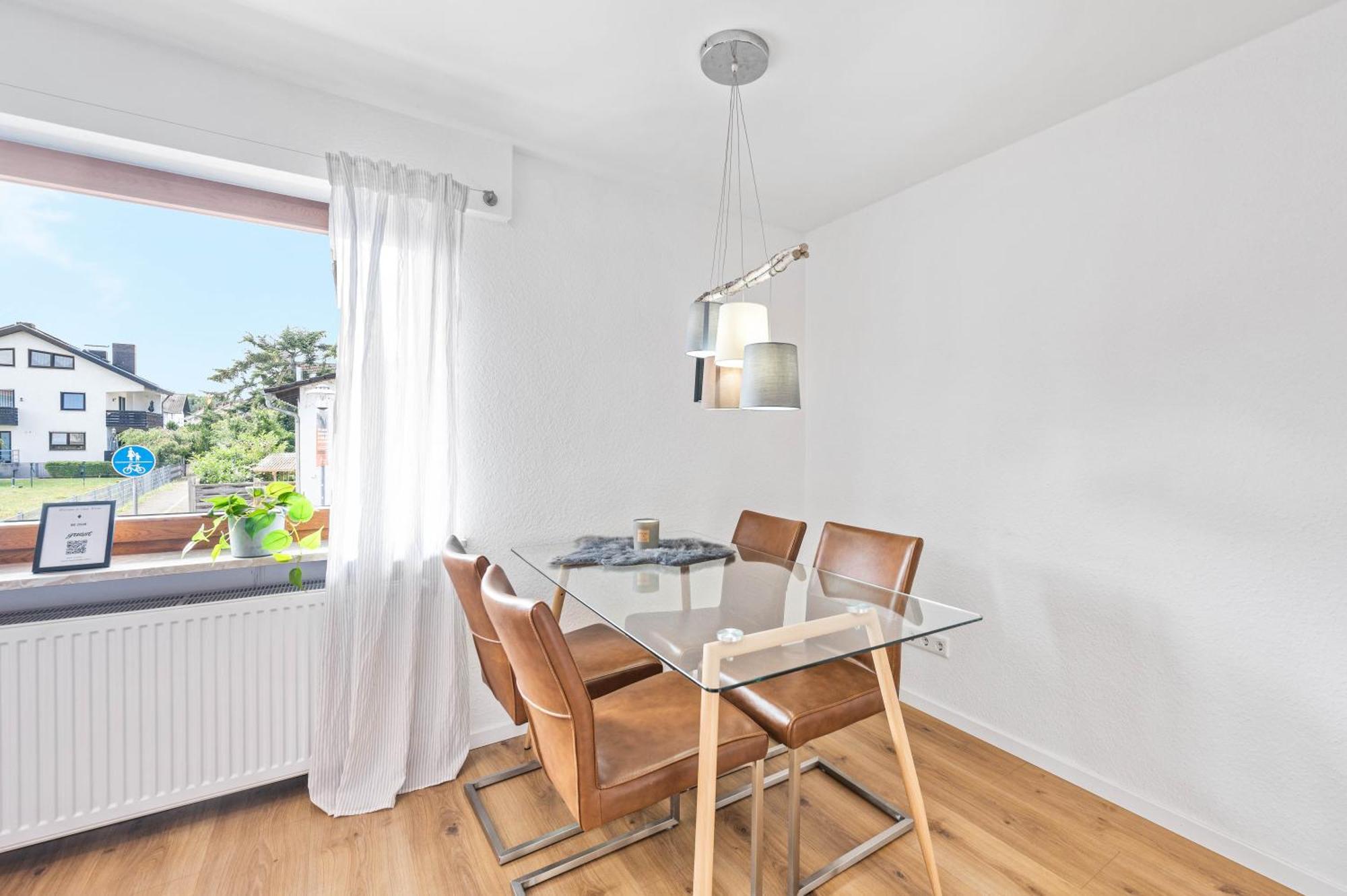 Ruhiges Und Zentrales Apartment In Huettenfeld Lampertheim Eksteriør bilde
